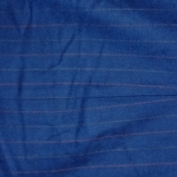 VTG Blue Pinstripe Double-Breasted Wool Blazer / Sportcoat, 42L - Picture 3 of 11